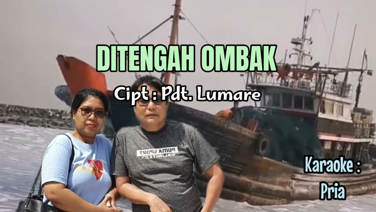 Karaoke Pria - DITENGAH OMBAK - Tais Chen - Cover #karaoke #pujian #rohani #taischen #ombak #kristen