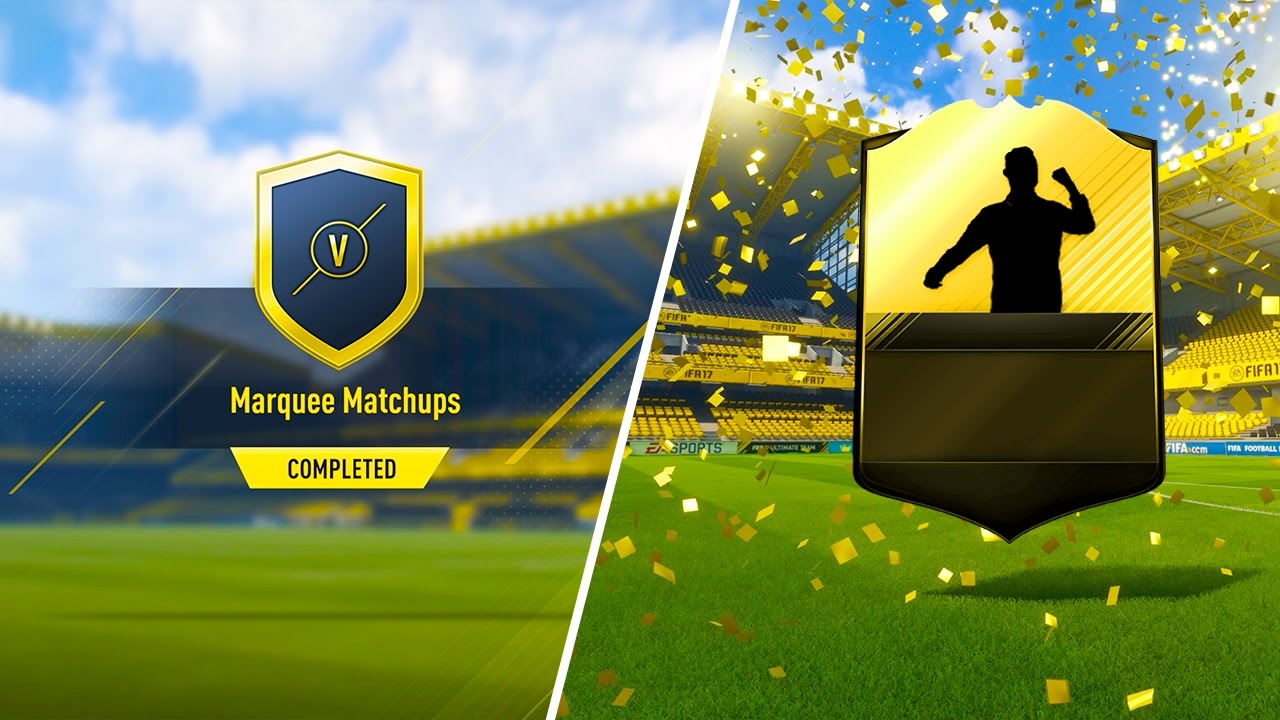 GUARANTEED INFORM PLAYER! 🔥 *NEW* MARQUEE MATCHUPS (COMPLETED/EASY) FIFA 17 ULTIMATE TEAM