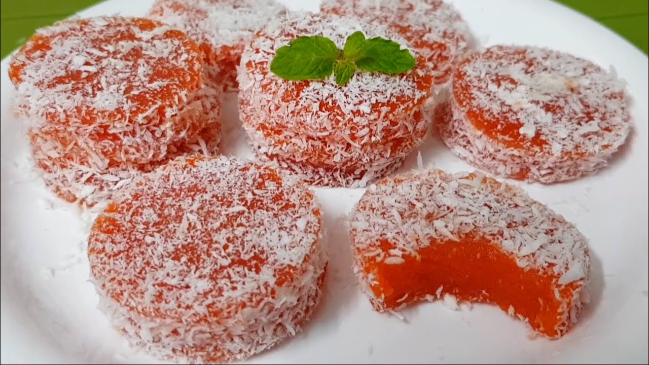 हो गए हो गाजर हलवे से बोर तो बनायें एक नए तरह की टेस्टी जेली मिठाई /Gajar jelly Delight /Carot Sweet