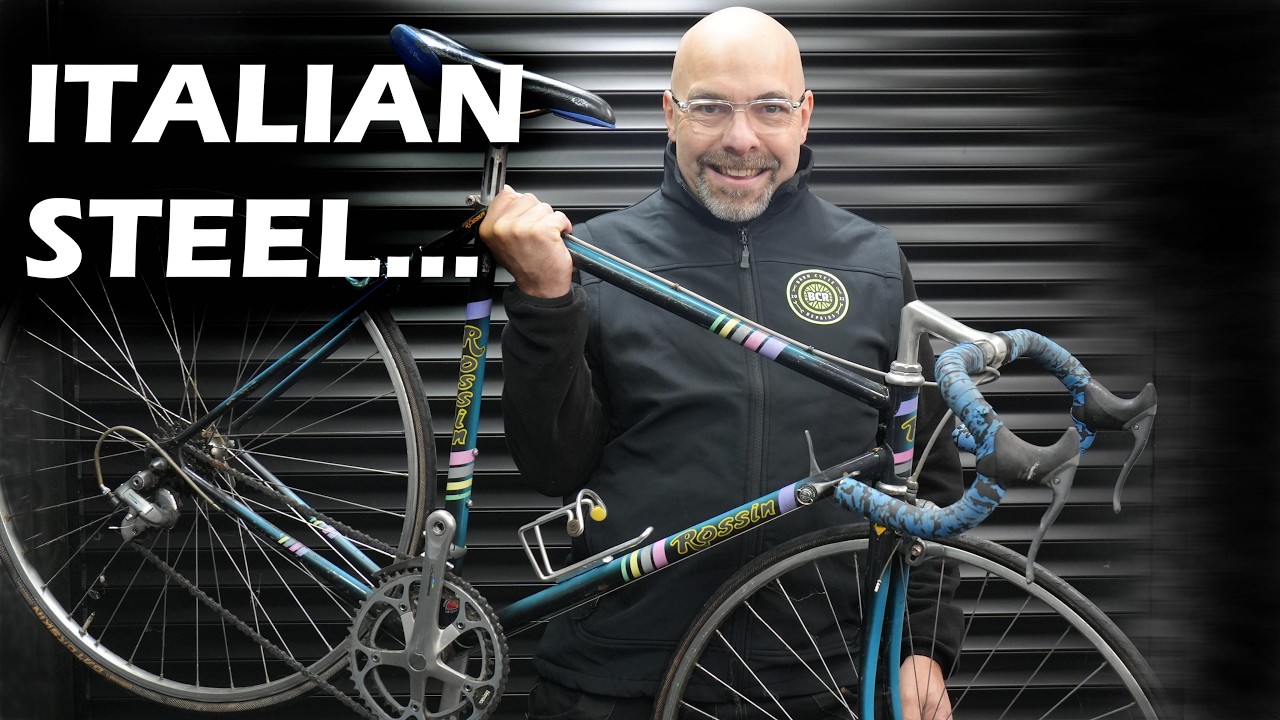 Reviving a Late 80s ROSSIN: Shimano 600 Tricolore ♥️