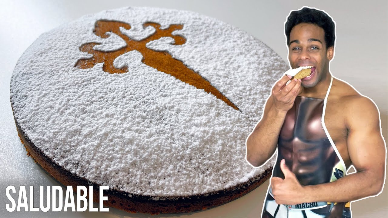 TARTA de Santiago SALUDABLE 🍰 Tarta Keto