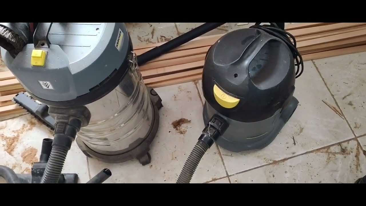 Minha experiência com aspiradores karcher. Serve pra marcenaria e Qual comprar ?