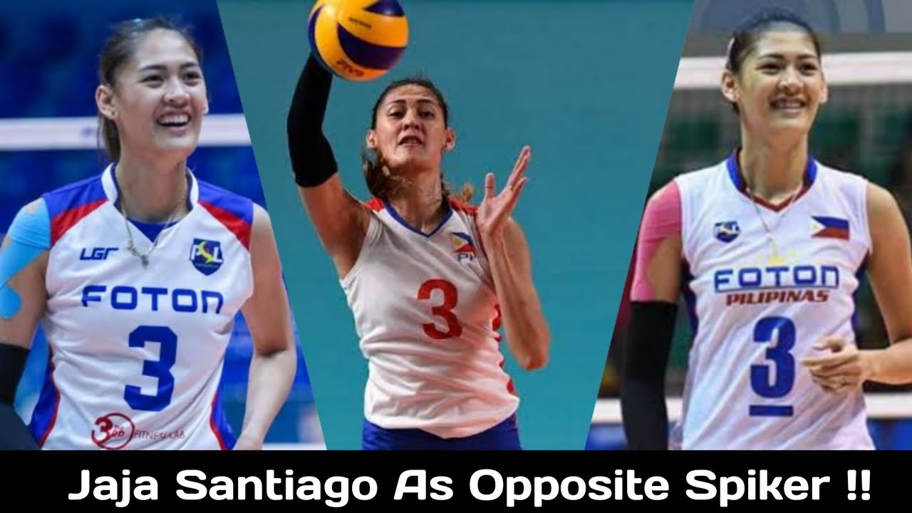 Jaja Santiago As Opposite Hitter Highlights