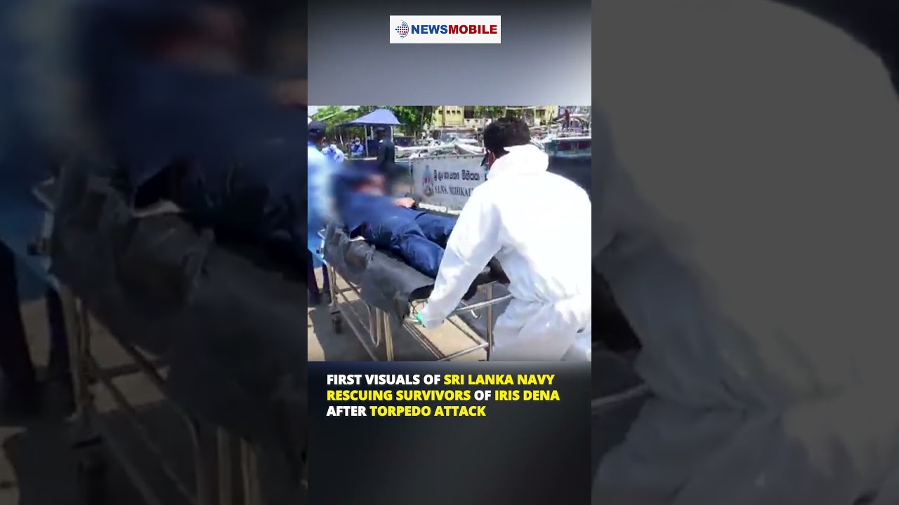 First Visuals of Sri Lanka Navy Rescuing Survivors of IRIS Dena After Torpedo Attack