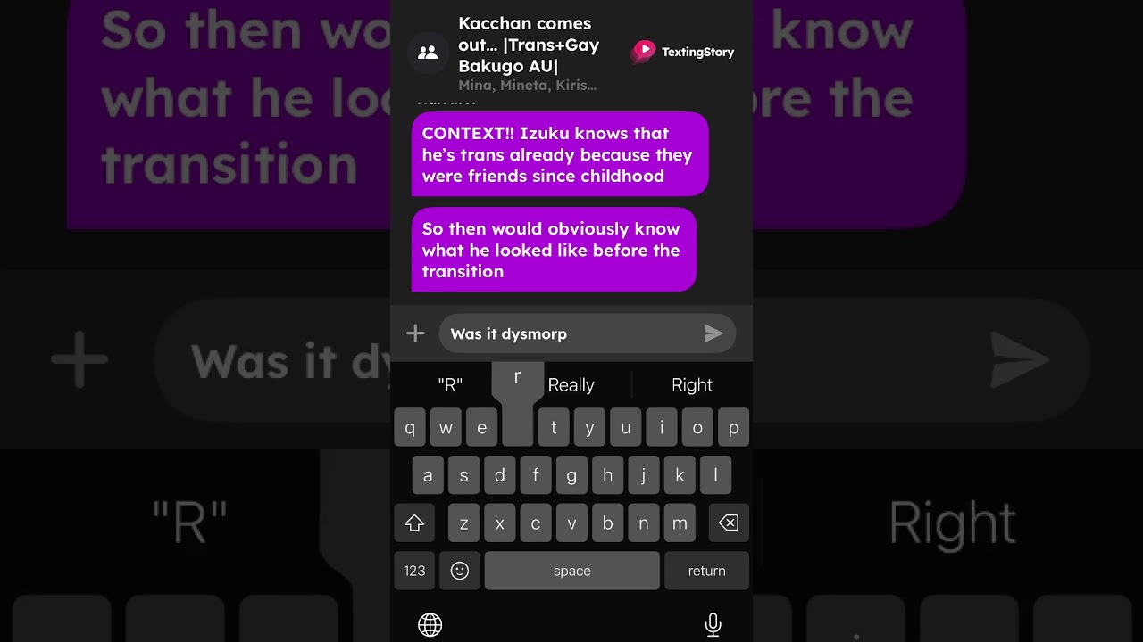 Bakugo comes out… 🏳️‍⚧️ // Texting Story // DKBK // Trans Bakugo AU (ftm) 🏳️‍⚧️