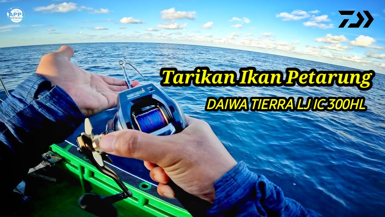 LIGHT JIGGING  PADUUU‼️ Test Reel Baruu | Daiwa TIERRA LJ IC 300 HL & Daiwa KYOHGA X63B-3 PE 0.8-1.5