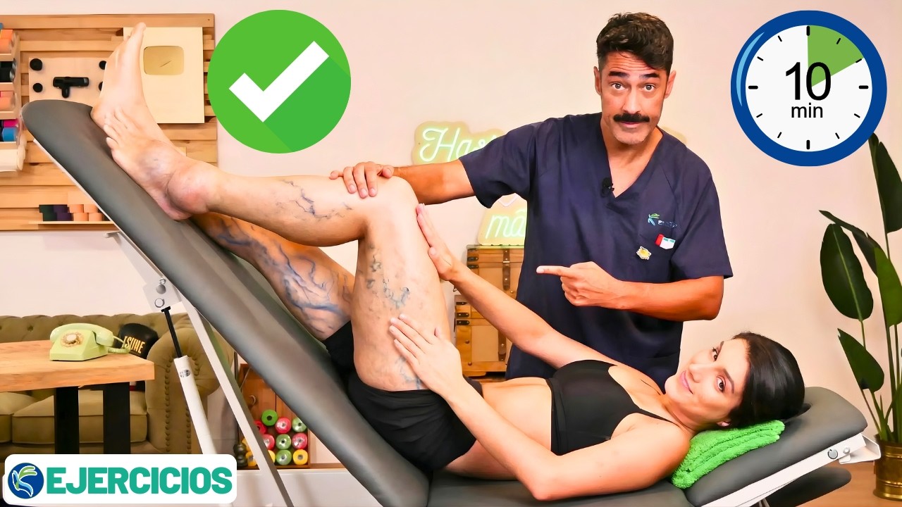 Mejora la CIRCULACIÓN de tus piernas CANSADAS en 10 min
