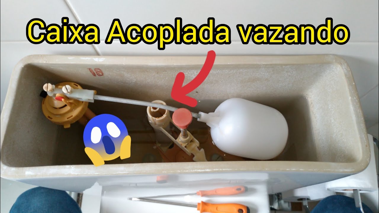 Caixa Acoplada Vazando 👷 veja como consertar ou ajustar a Torre de entrada