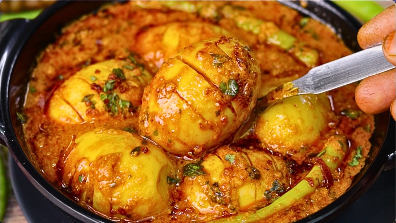 రైస్,బిర్యానీ,పులావ్,చపాతీ ఎందులోకైనా సూపర్ రుచిగా ఉండే ఎగ్ కర్రీ Special Egg Curry Telugu