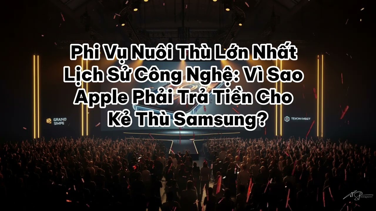 Phi Vụ Nuôi Thù Lớn Nhất Lịch Sử Công Nghệ: Vì Sao Apple Phải Trả Tiền Cho Kẻ Thù Samsung?