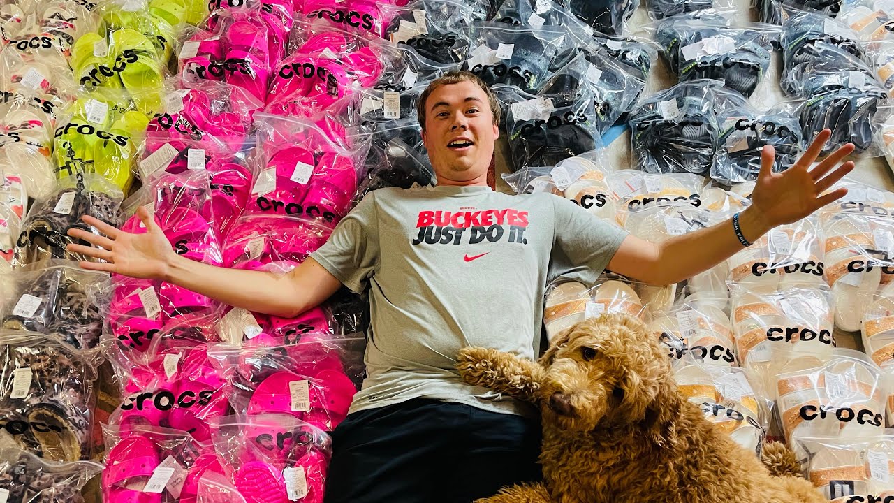 I Bought HUNDREDS of Crocs to Resell on EBay & Amazon!