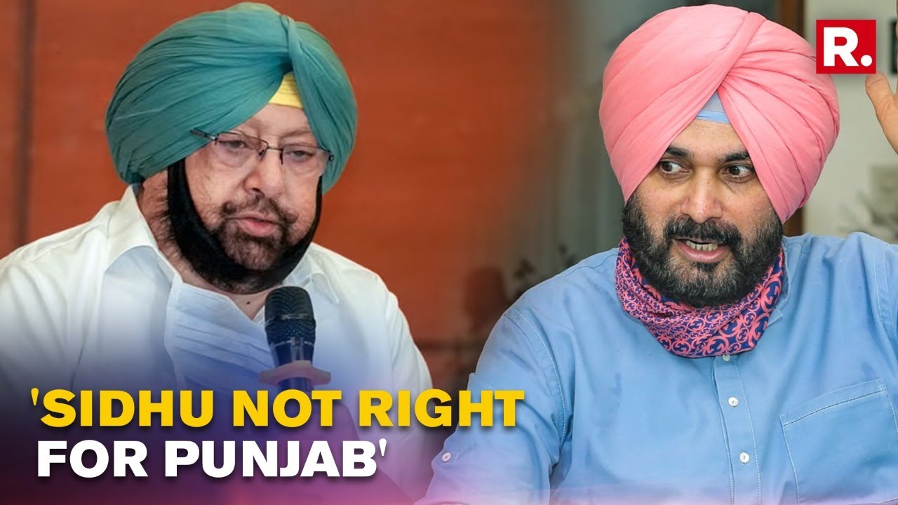 Captain Amarinder Singh Vows To Beat Navjot Singh Sidhu In Punjab | Republic TV