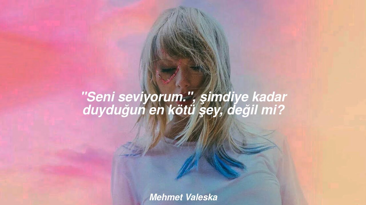 taylor swift - cruel summer (türkçe çeviri)