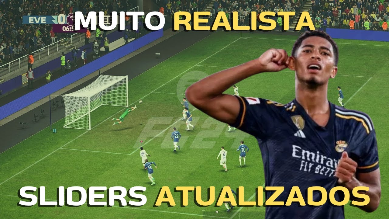 Configuração de slider depois da atualização do EA FC 24 | Modo Carreira Realista no Lendário