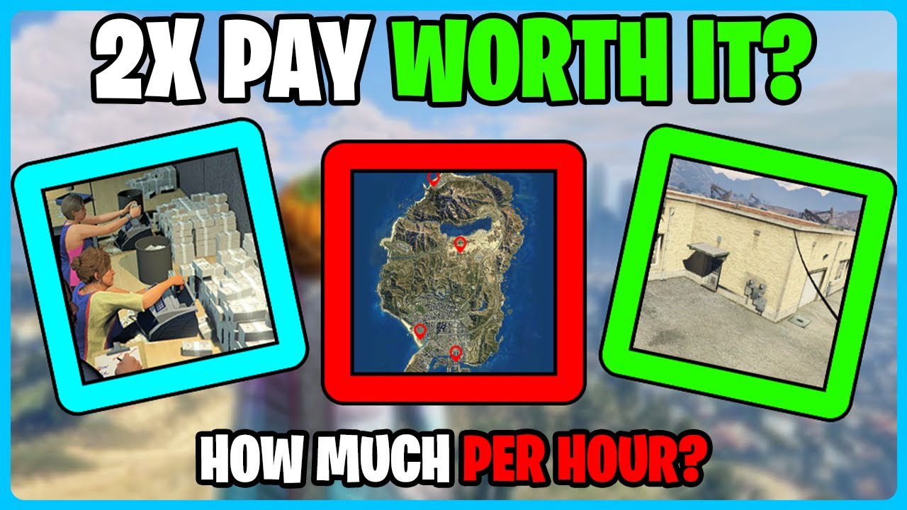 How Much Can You Make PER HOUR With The Counterfeit Cash Factory in GTA Online?