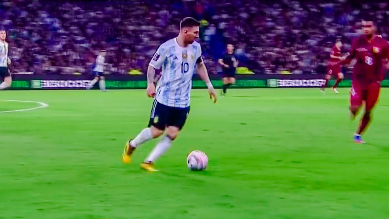 Lionel Messi vs Venezuela - WCQ 2022 Qatar 25/03/2022 | English Commentary 1080p |