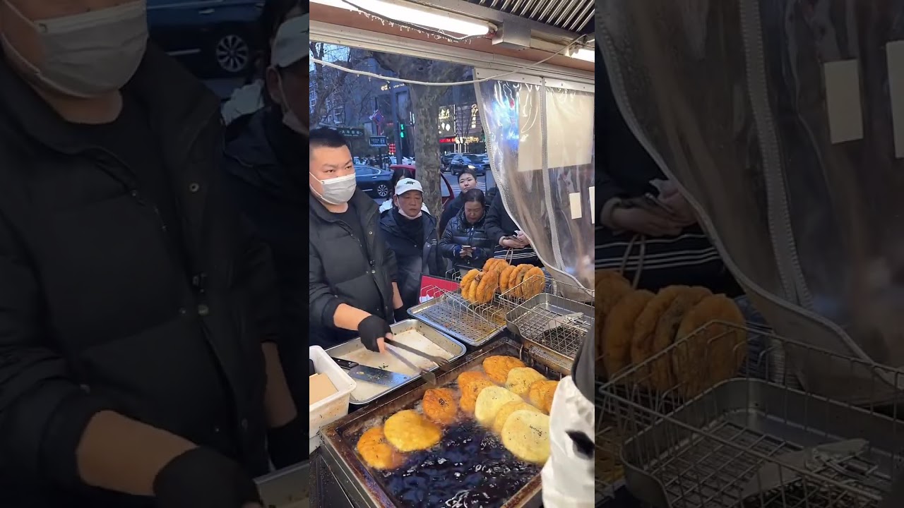 Set up a stall and sell 1,000 scallion pancakes every day!