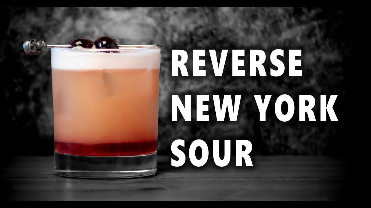 This Twist on the New York Sour Will Blow Your Mind! 🍷🥃