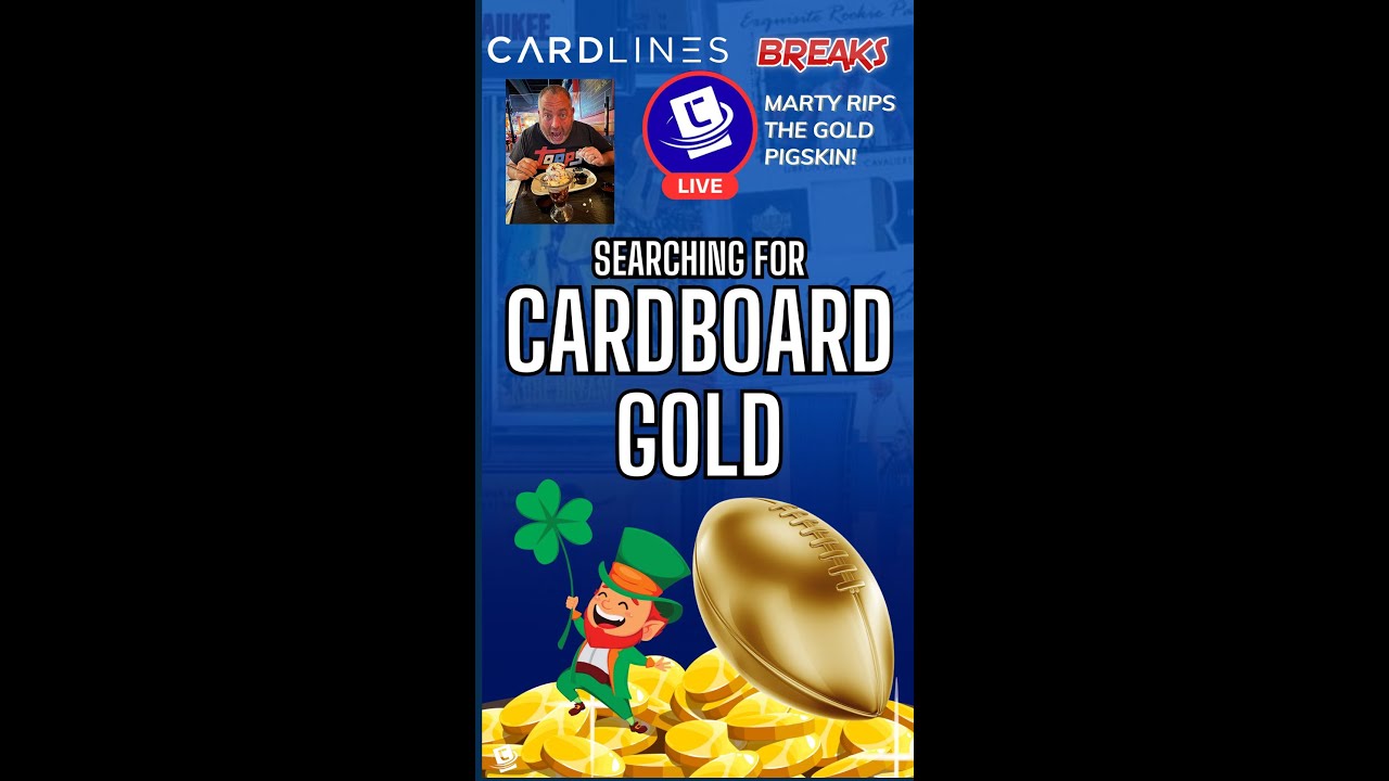 MONDAY MARTY Rips the GOLD Pigskin!  3 NFL Breaks #903-905
