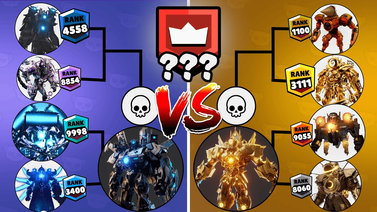Skibidi Toilet Tournament! Clockman Team vs Cameraman Team