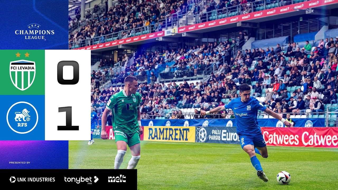 FCI LEVADIA 0:1 FC RFS | HIGHLIGHTS | LABĀKIE MOMENTI | UEFA CHAMPIONS LEAGUE