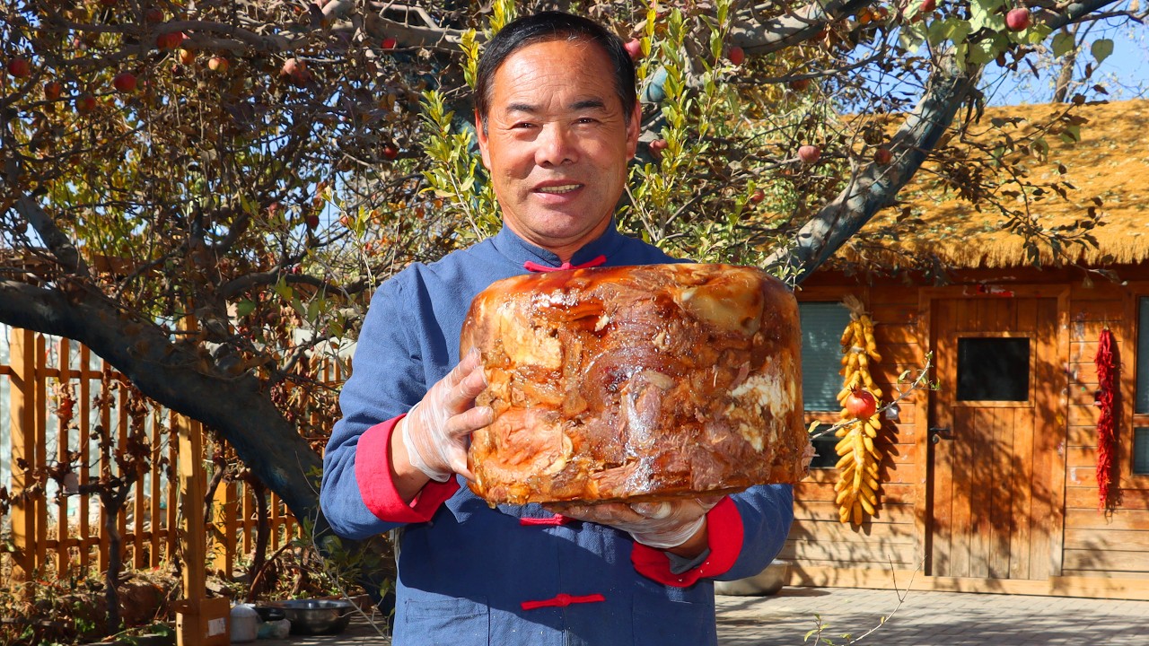 10kg Beef Shank Turned into Beef Jelly — Rich, Savory, and Totally Delicious!
