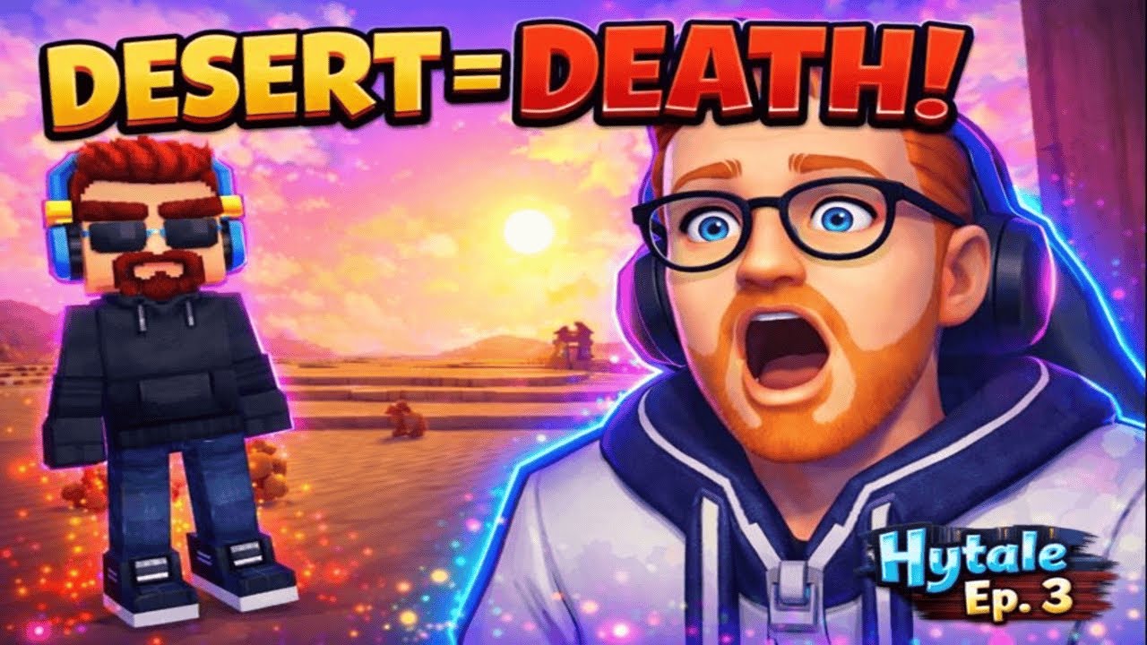 Surviving the Desert in Hytale Is BRUTAL… | Walkthrough Ep. 3