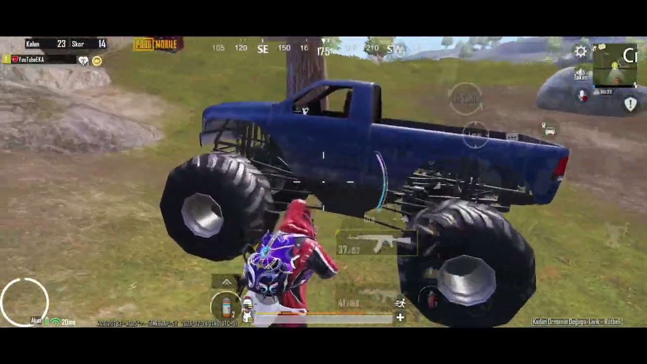 Solo vs SQUAT 🥶 PUBG Mobile full RUSH 