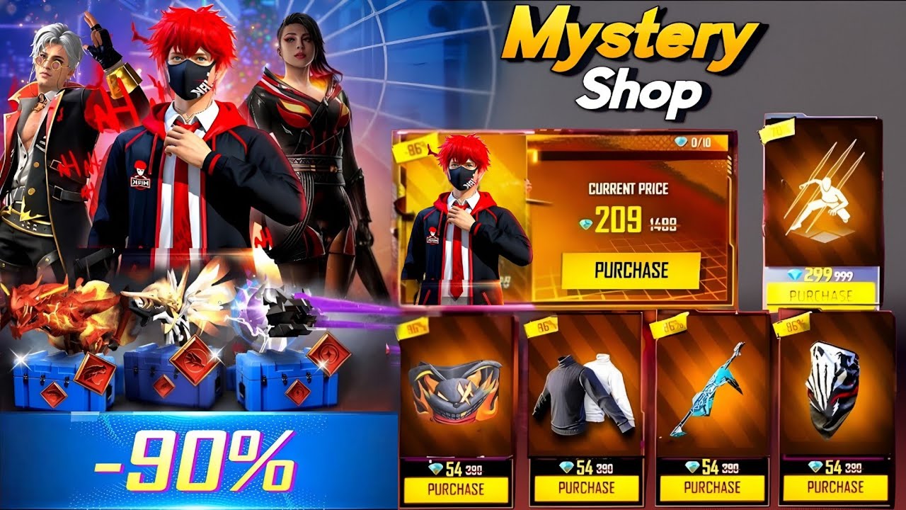 How To Get Free Bundle 😱 😱  Mystery Shop Event 🔥 | Free Fire Upcoming Events🎁  | Free Fire India 🇮🇳 