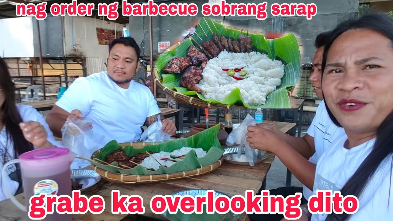 GRABE OVERLOOKING DITO AT SARAP NG BARBECUE AT DITO KAMI SA TEMPLE OF LEAH MALA PALASYO