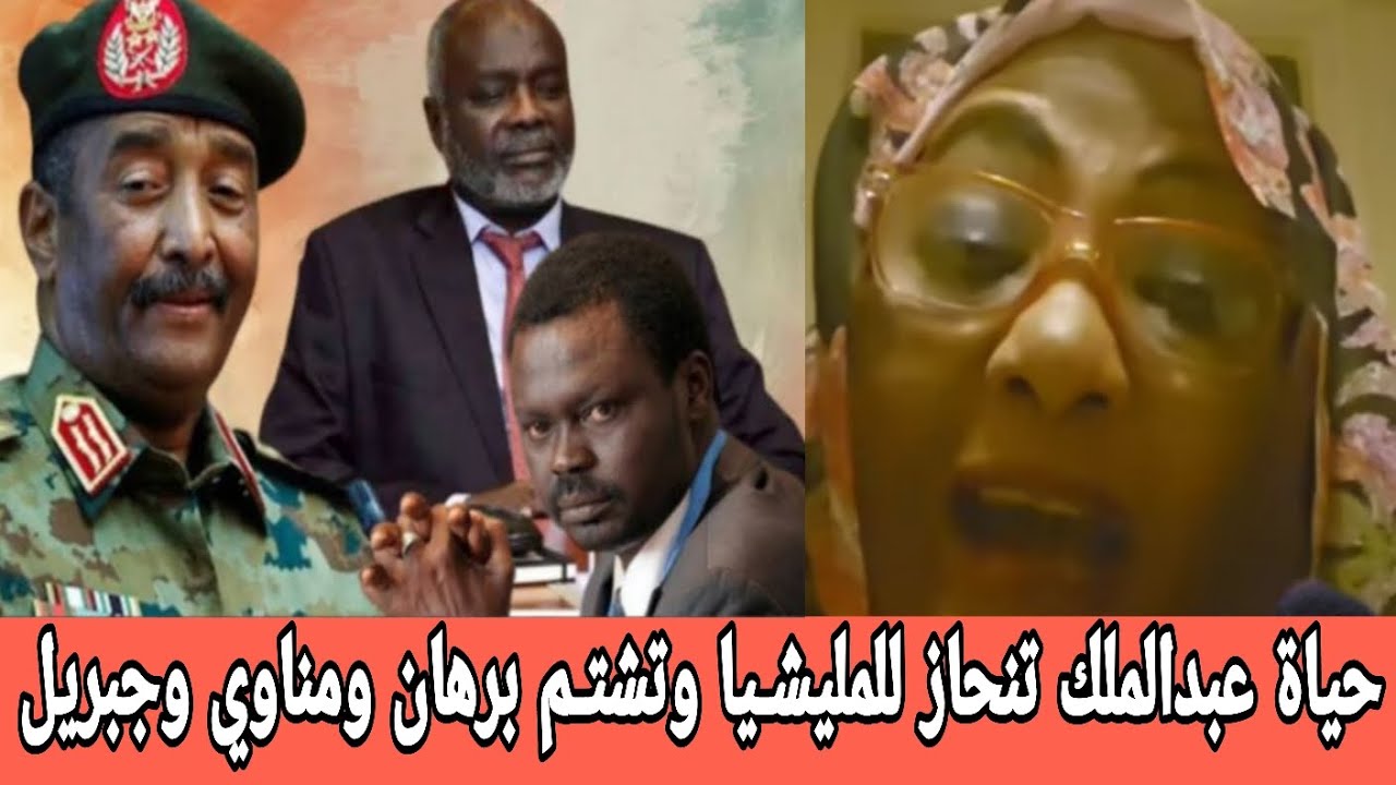 دكتورة حياة عبدالملك تنحاز للمليـشيا بسبب مناوي وجبريل وتقول ان البرهان شخصية ضعيف ويجب تغييره فورا 