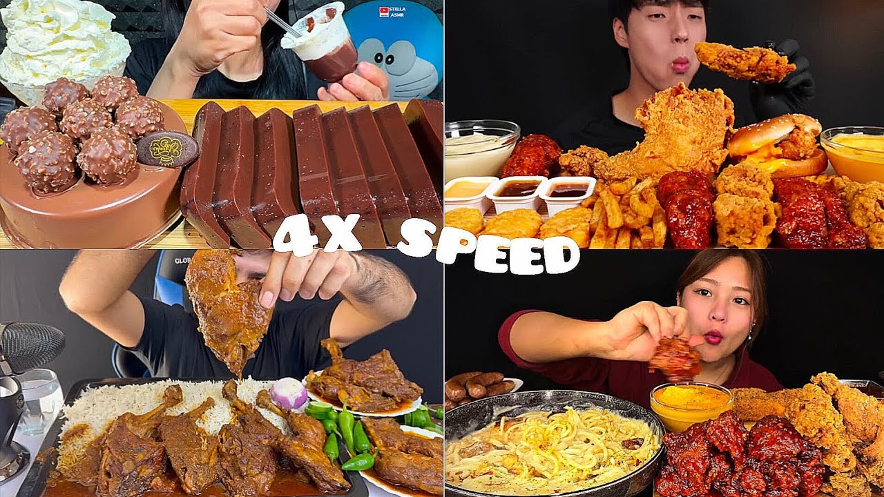 ASMR: Eating spicy chicken legs curry with rice mukbang 