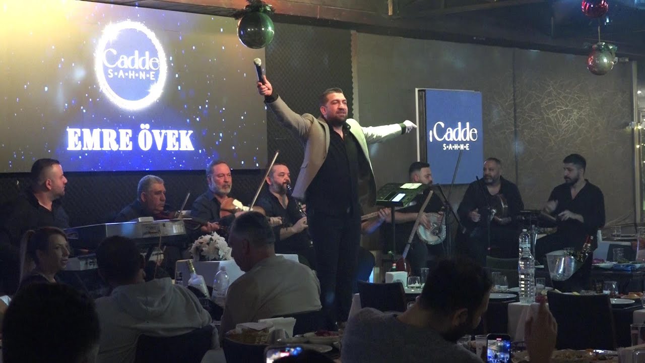 Emre Övek  Cadde S.A.H.N.E  Canlı Performans Muhteşem