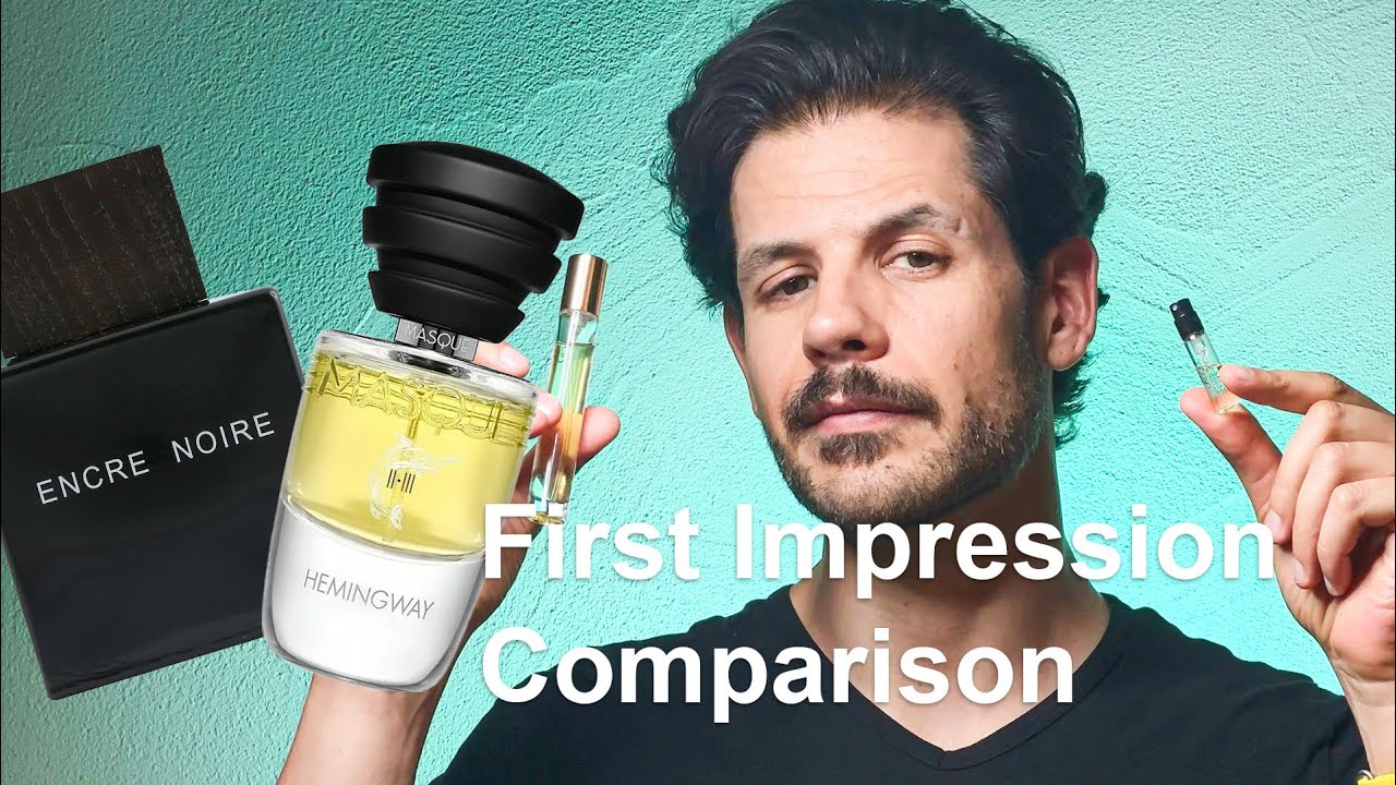 Lalique Encre Noire vs Masque Milano Hemingway – аромат первые впечатления