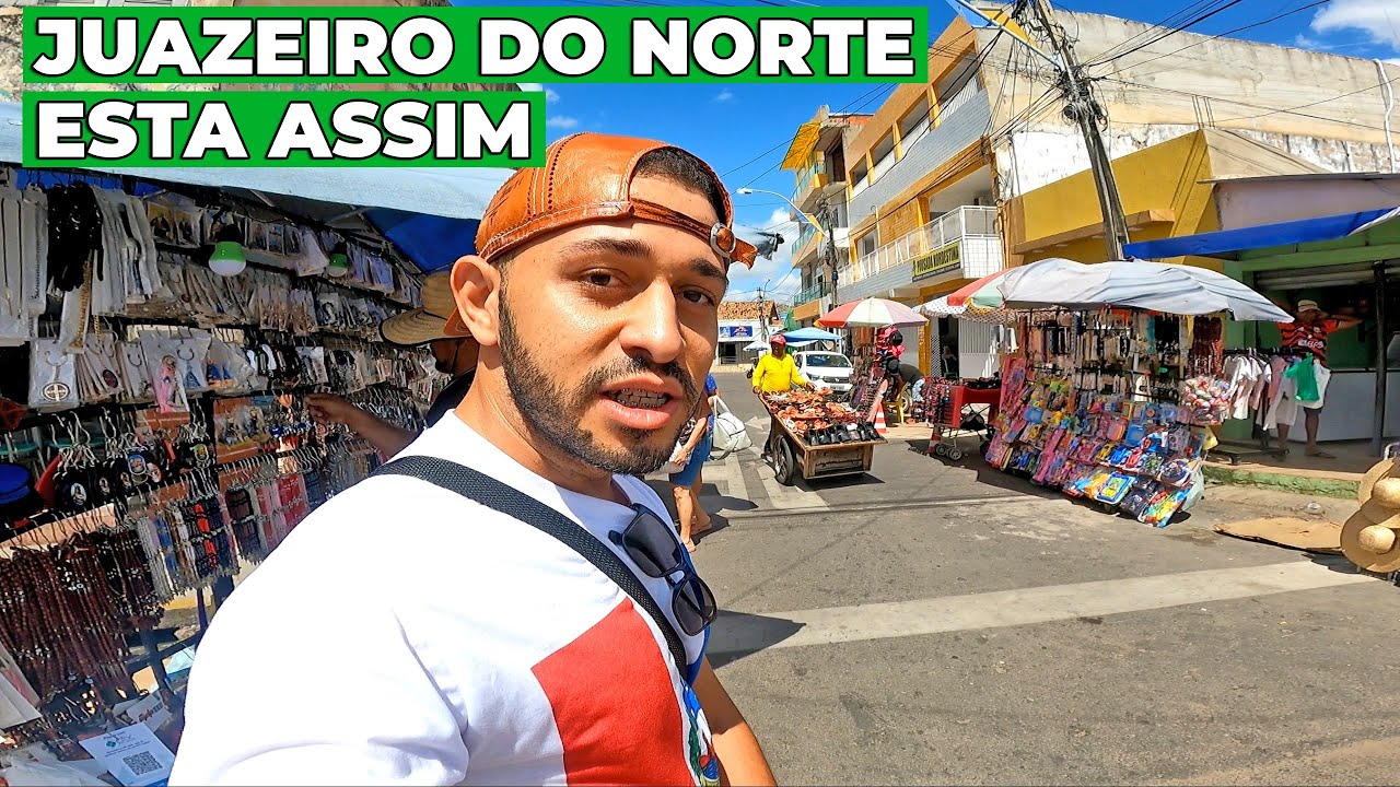 Juazeiro do Norte Começa a se Preparar para Receber muitos Turistas para o Natal - Vlog na Cidade
