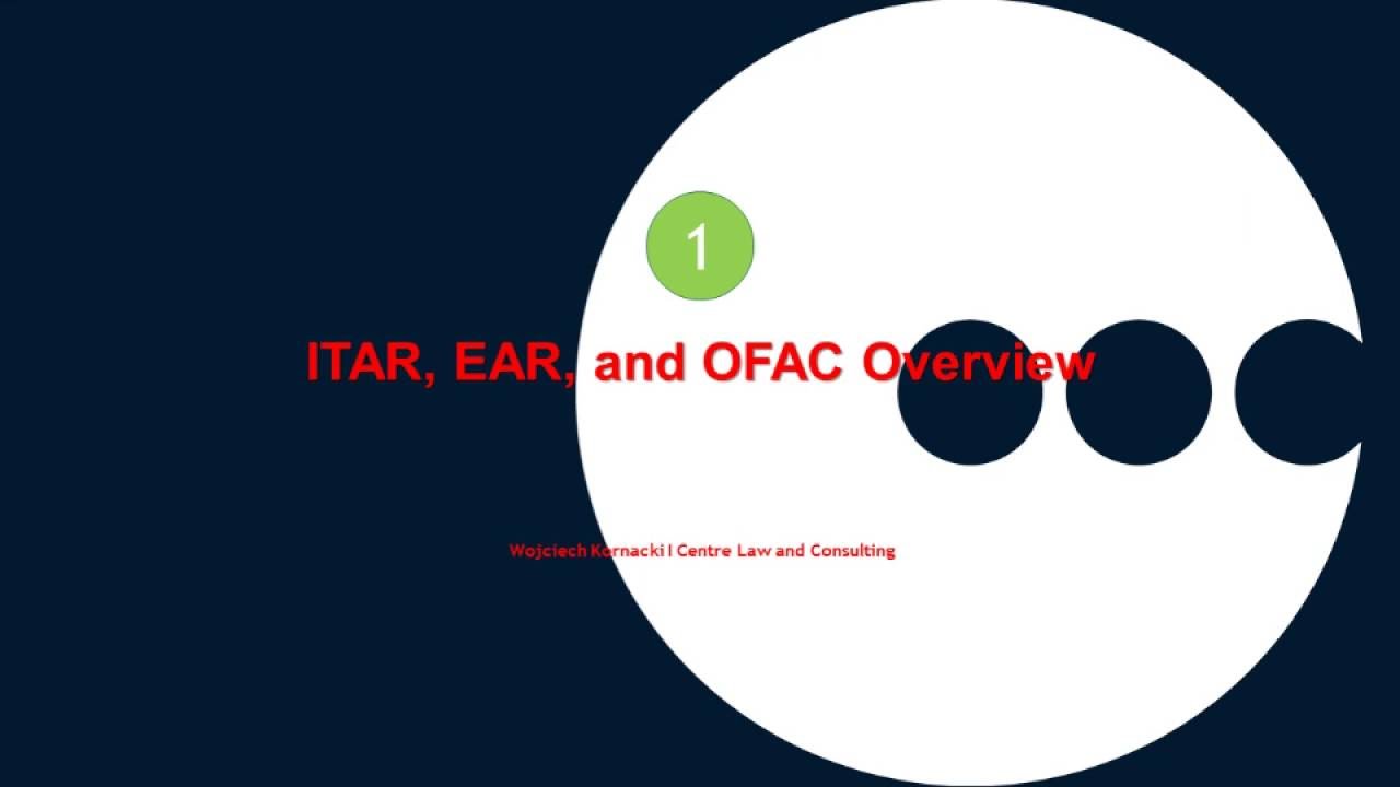US Export Control Reforms - Centre Law & Consulting