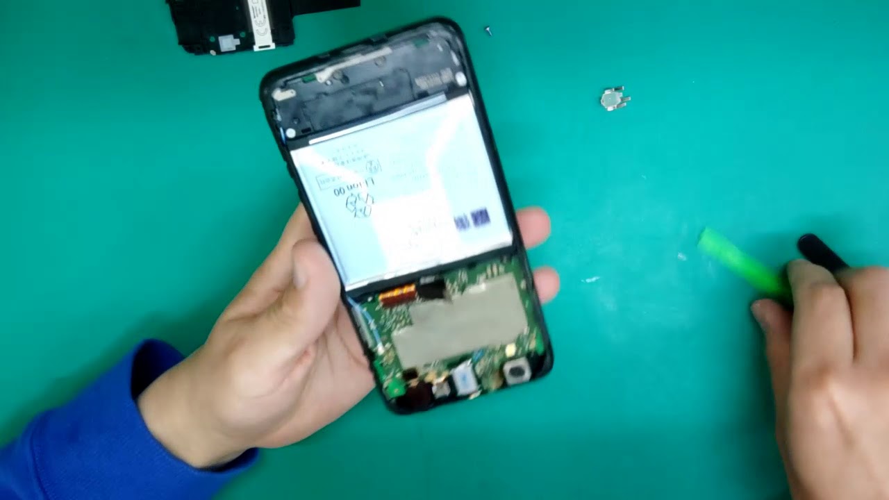 AQUOS sense shv40【分解解説付き】各所のパーツもわかります。