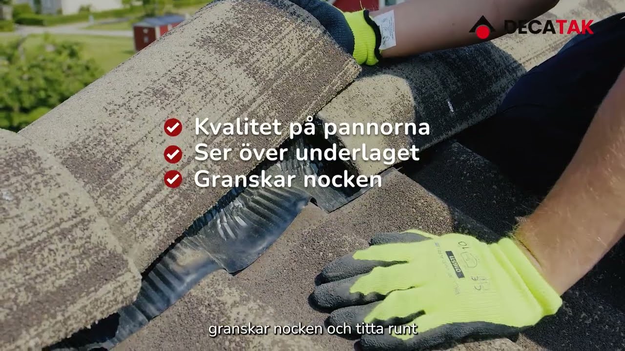 Kolla taket i tid – undvik dyra överraskningar