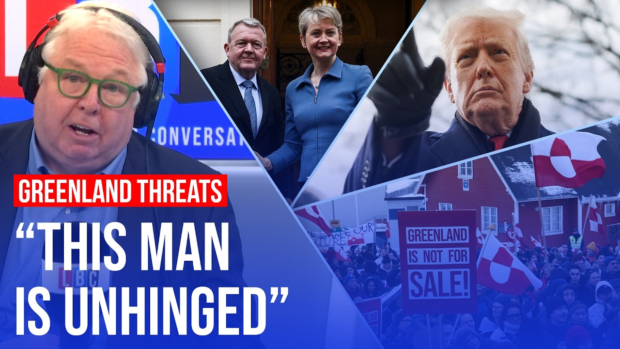 Trump's war of texts with Norwegian PM over Greenland | LBC
