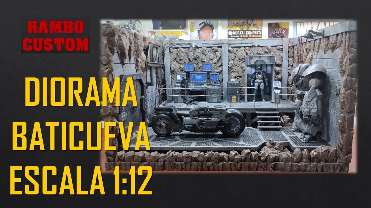 DIORAMA BATICUEVA ESCALA 1:12