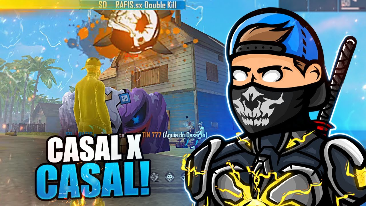 XDUO DE CASAL! DESERT APELONA! RAF1S FREEFIRE!! ft. Eltin777