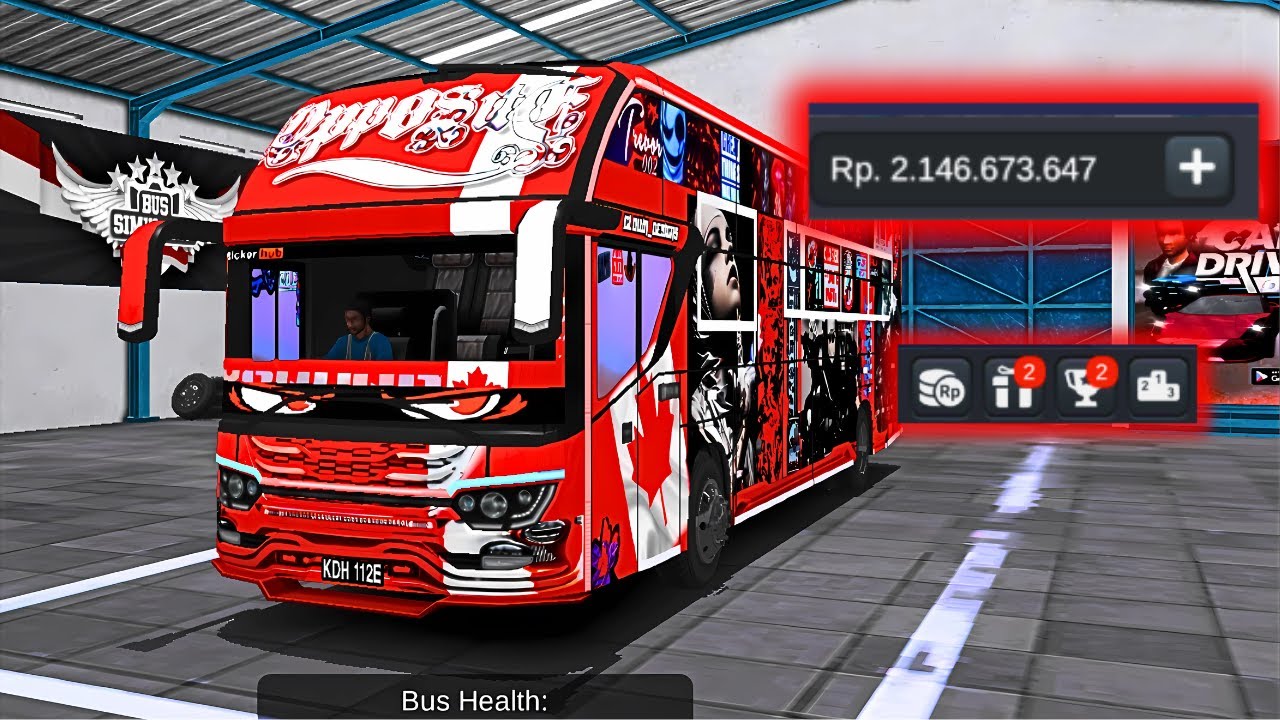 New update | Bus Simulator Indonesia v4.4 MOD Unlimited Money Free Shopping