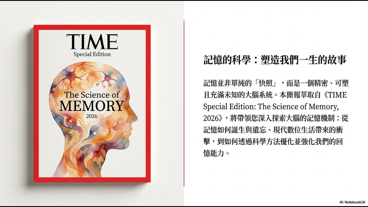 解密大腦：為何我們記得、遺忘，以及如何透過科學強化記憶？