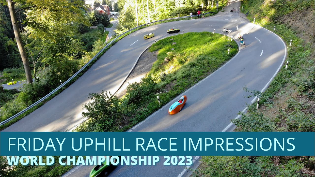 First impressions from the uphill race on Friday - HPV WCH 2023