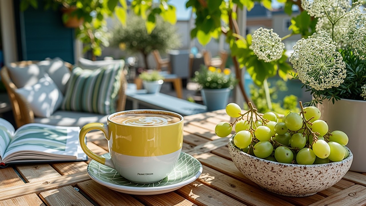 Расслабляющая музыка Bossa Nova для уютного утра и приятной атмосферы