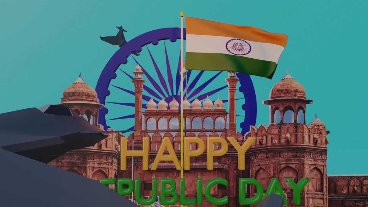 Happy Republic Day animation | Indian republic Day | 26th January. | 72nd Republic Day