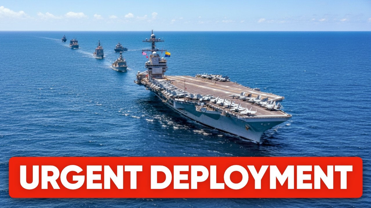 US Deploys USS Gerald R. Ford With 7 Warships Toward Iran