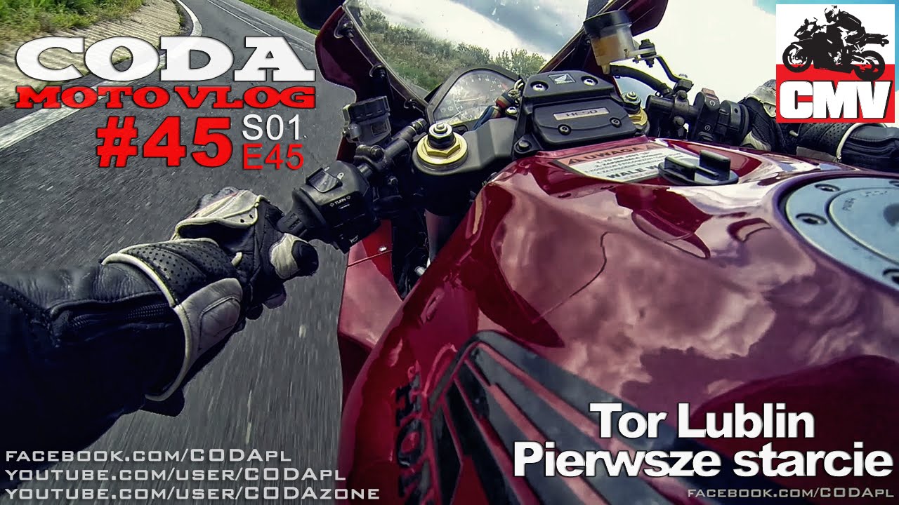 CMV#45: Tor Lublin - Pierwsze starcie - CODA MotoVlog