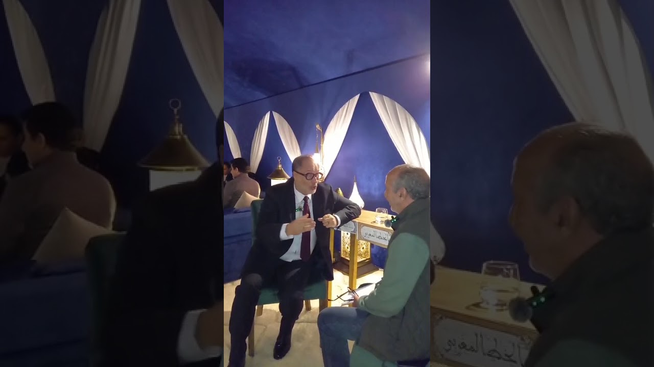 دردشة مع الكاتب والإعلامي عبد الحق نجيب. 