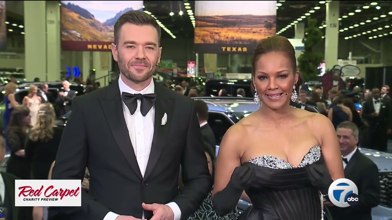 2025 Detroit Auto Show Red Carpet Charity Preview